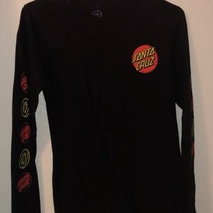 Odd Future ft santa cruz  black t-shirt